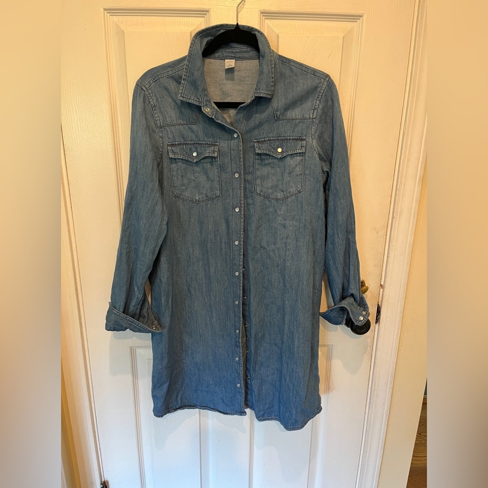 The Fall essential Jean dress, old navy size Medium